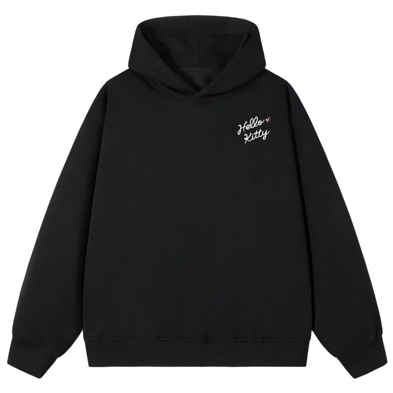 Толстовка Hello Kitty унисекс Sanrio, черный
Толстовка Hello Kitty унисекс Sanrio, черный