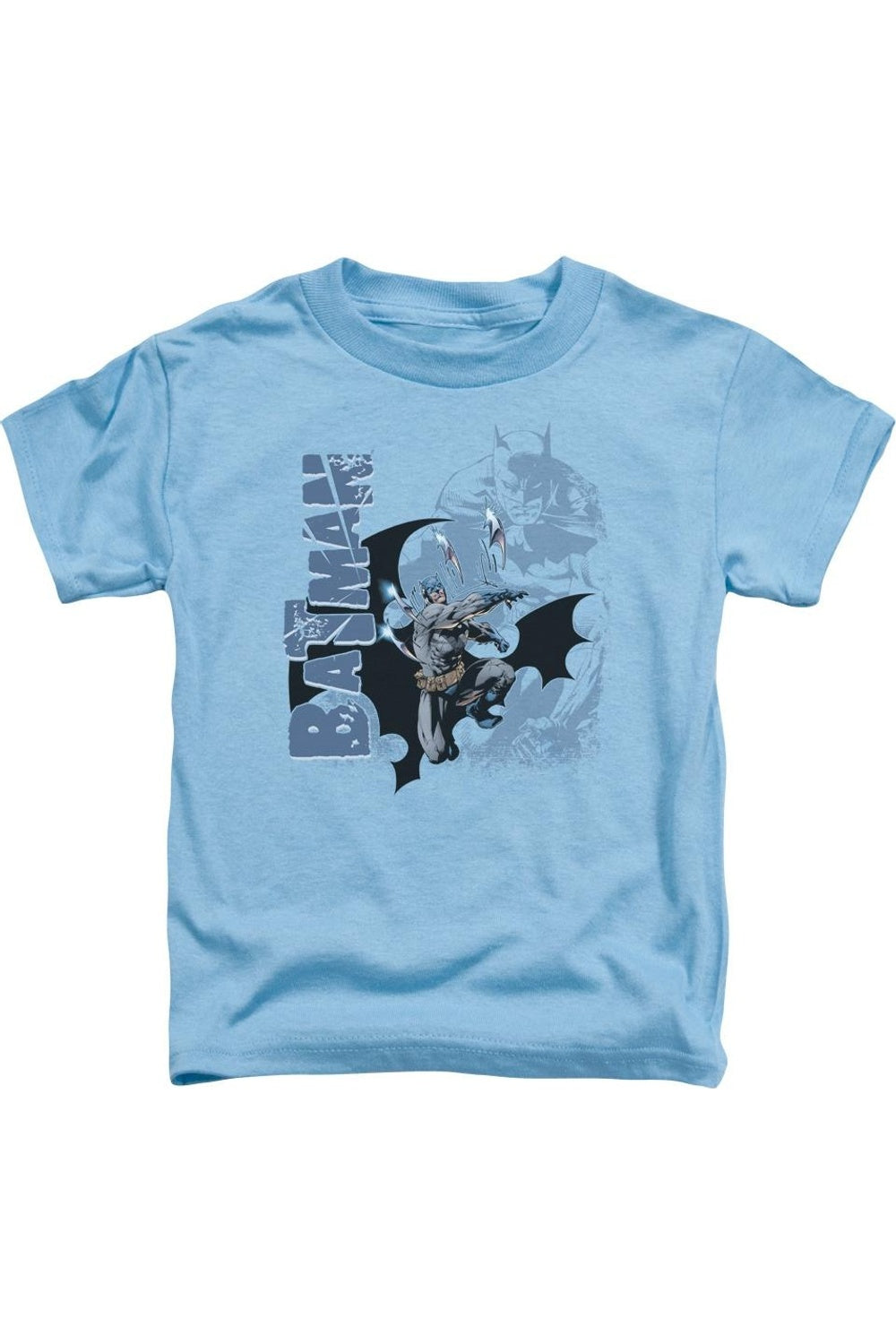 Футболка с коротким рукавом для детей "Бэтмен с метательными лезвиями" Gildan, синий
Футболка с коротким рукавом для детей "Бэтмен с метательными лезвиями" Gildan, синий