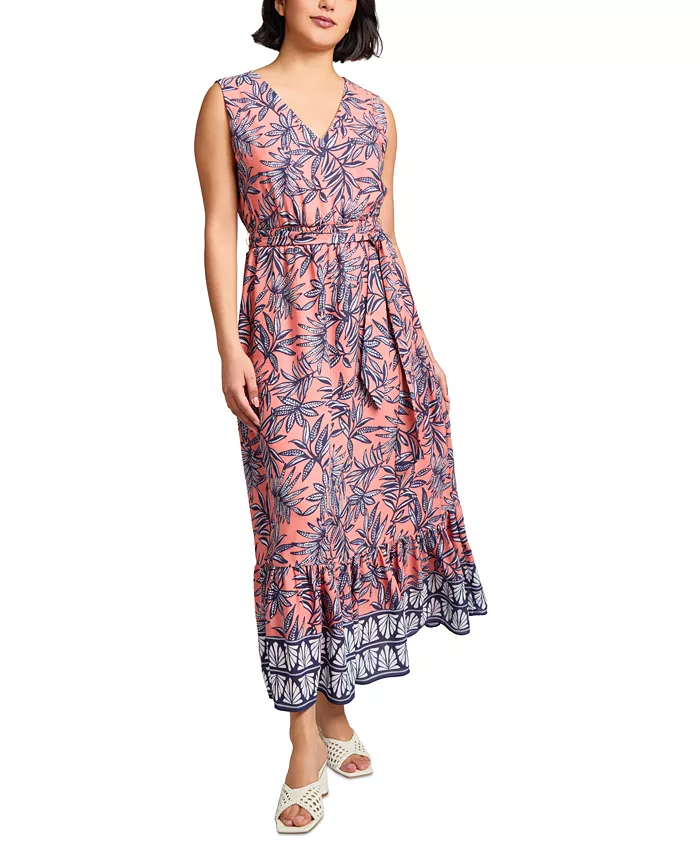 Женское многоярусное платье макси с принтом и присборенной талией Jones New York, мультиколор
Женское многоярусное платье макси с принтом и присборенной талией Jones New York, мультиколор