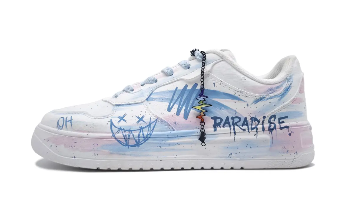 ANTA Нескользящие, износостойкие, низкие кроссовки для скейтбординга, мужские, белые, синие, розовые
ANTA Нескользящие, износостойкие, низкие кроссовки для скейтбординга, мужские, белые, синие, розовые