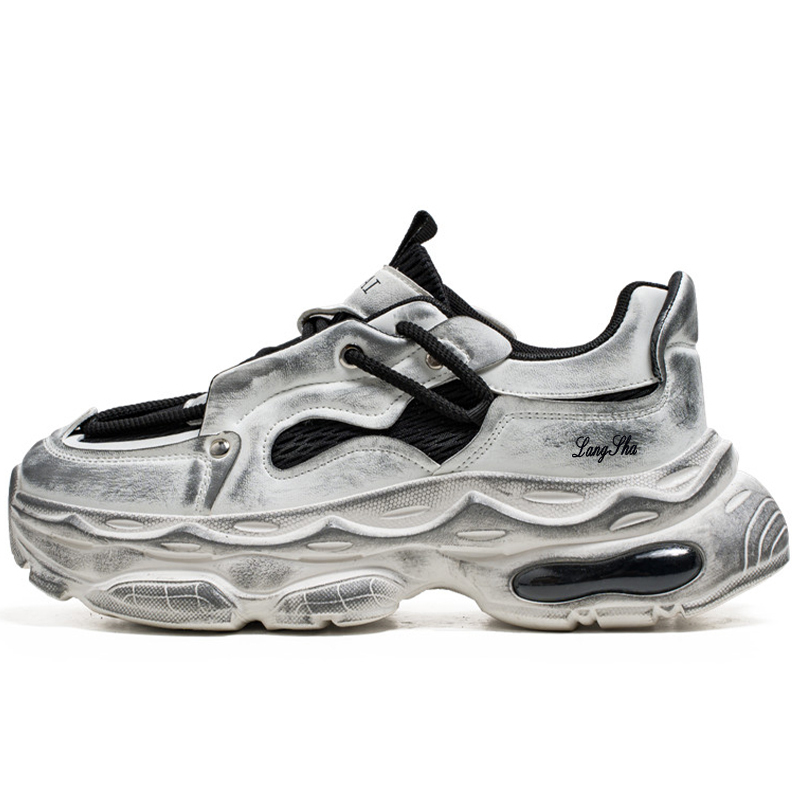 Lanza Мужские противоскользящие и износостойкие низкие массивные кроссовки на платформе черные, цвет Black
Lanza Мужские противоскользящие и износостойкие низкие массивные кроссовки на платформе черные, цвет Black