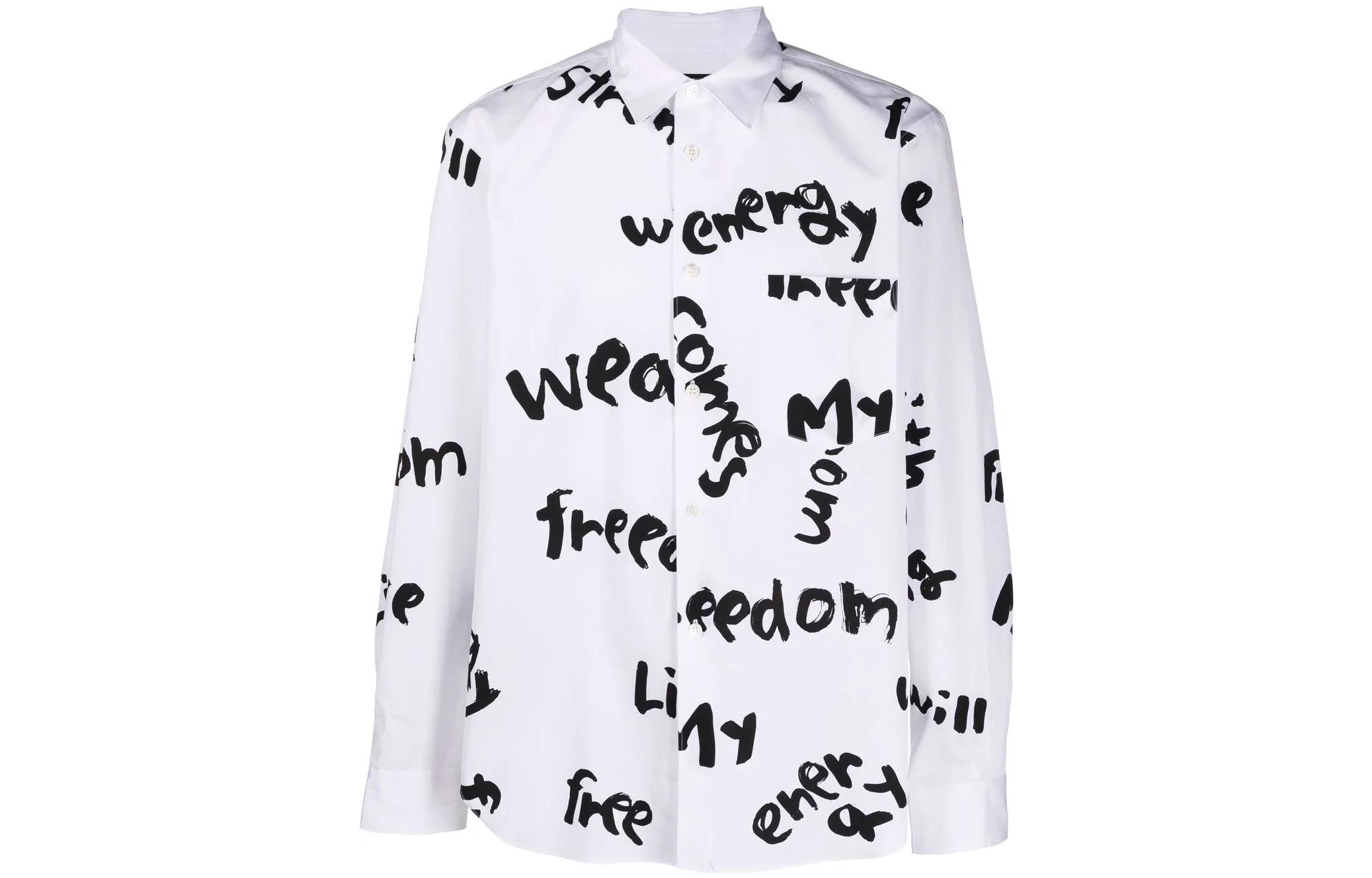 CDG Мужская белая рубашка
CDG Мужская белая рубашка