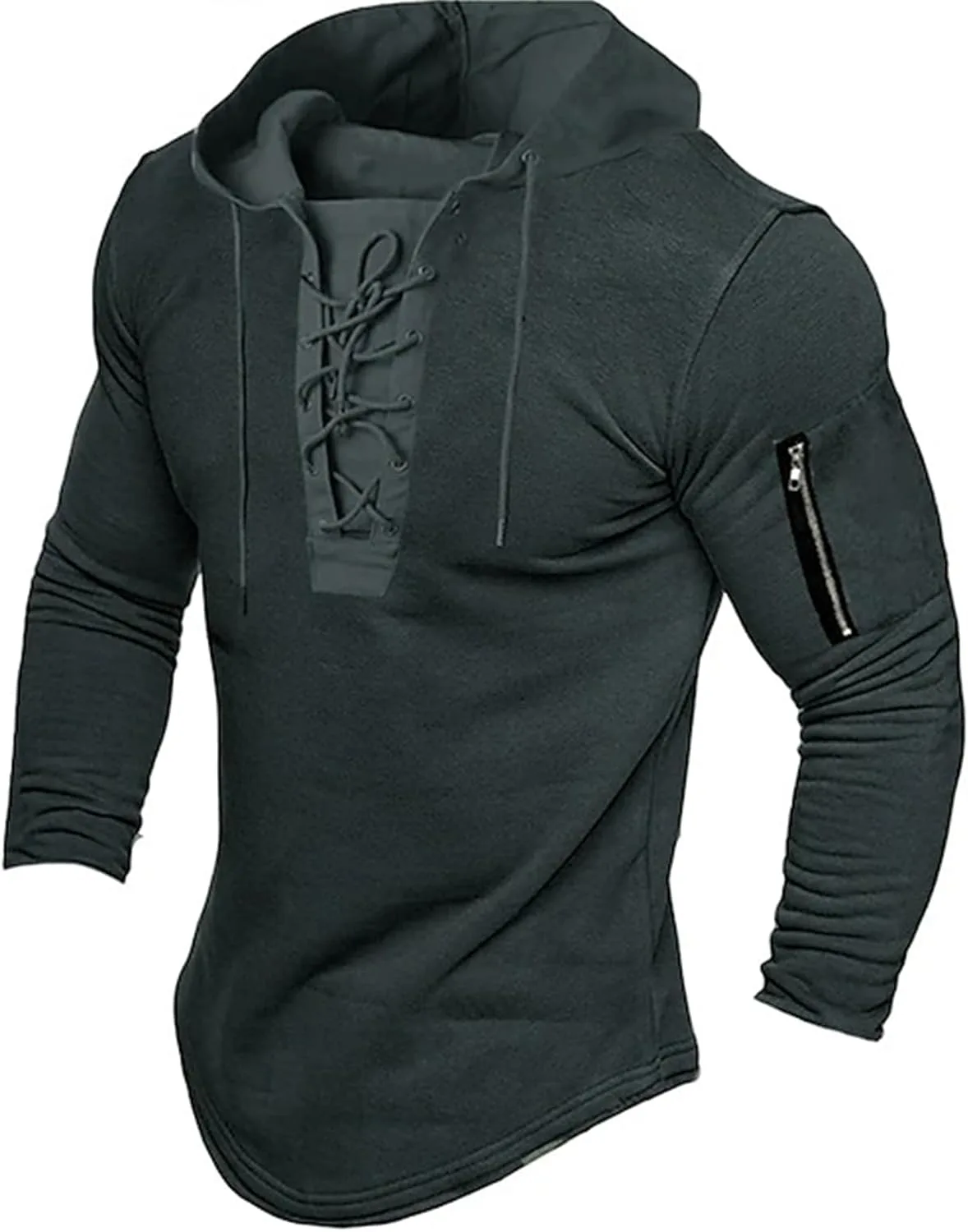 Мужская футболка с капюшоном и шнурком, Casual, длинный рукав Weinexra
Мужская футболка с капюшоном и шнурком, Casual, длинный рукав Weinexra