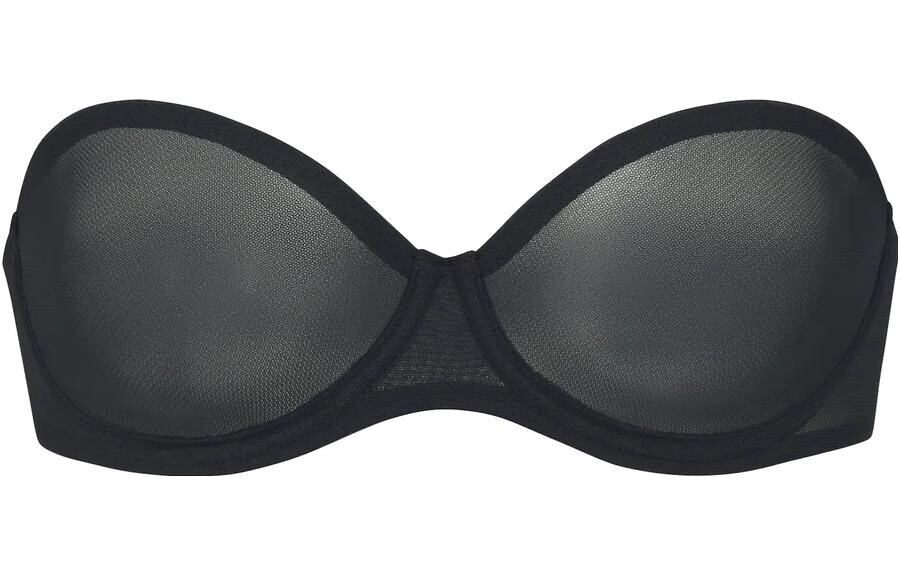 Топ без бретелек женский черный Skims
Топ без бретелек женский черный Skims