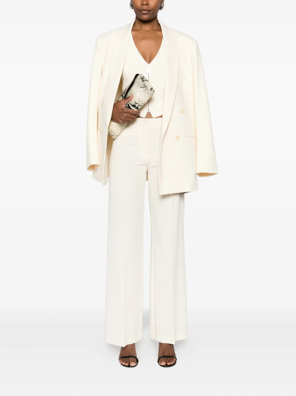 Жилет на молнии Patrizia Pepe, белый
Жилет на молнии Patrizia Pepe, белый