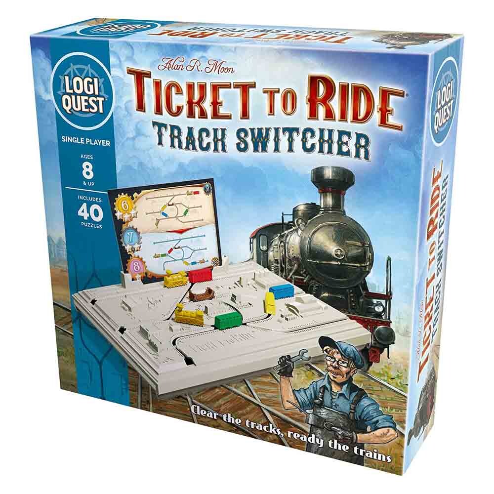 Настольная игра Days Of Wonder: Ticket To Ride Track Switcher LogiQuest
Настольная игра Days Of Wonder: Ticket To Ride Track Switcher LogiQuest