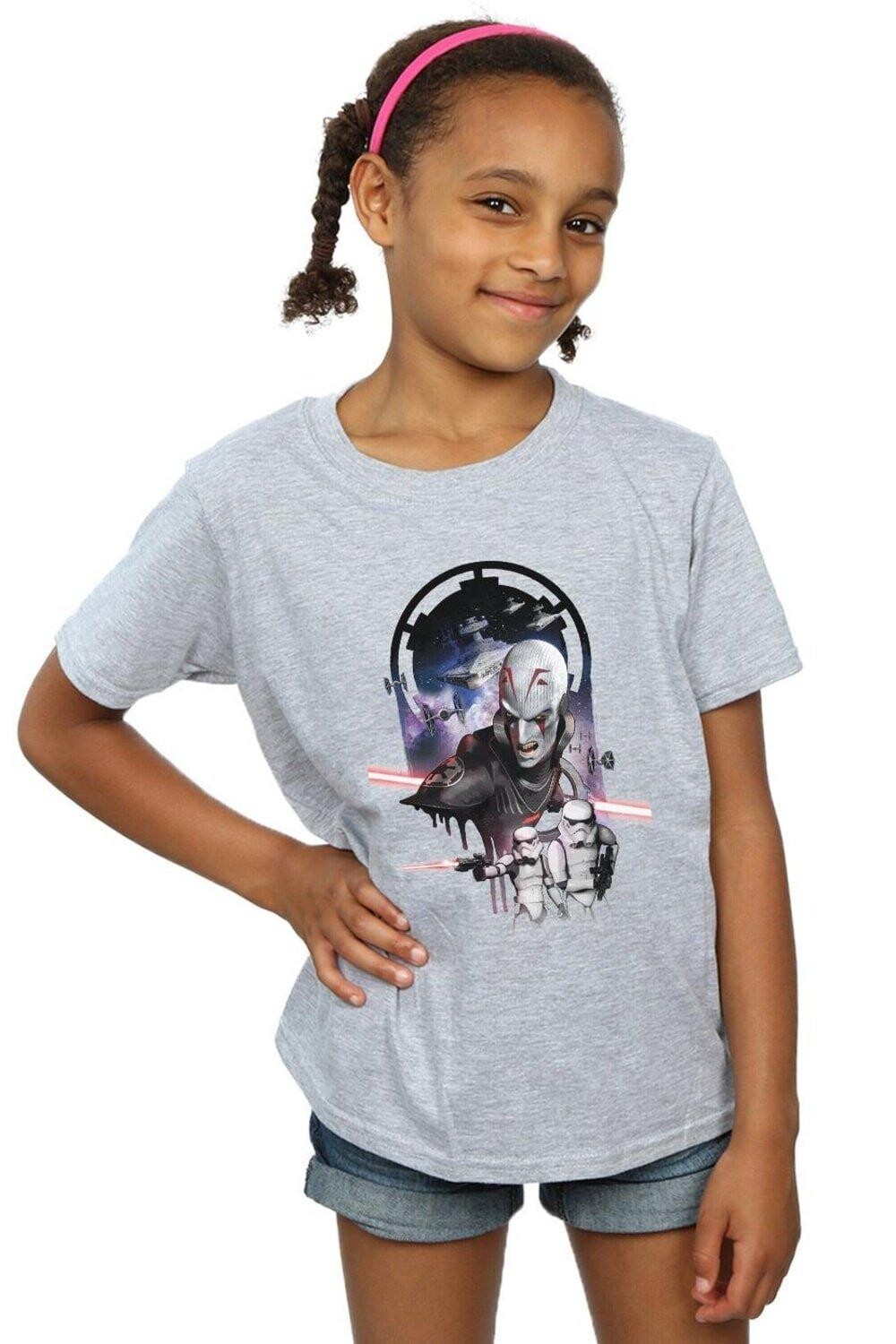 Хлопковая футболка Rebels The Grand Inquisitor Star Wars, серый
Хлопковая футболка Rebels The Grand Inquisitor Star Wars, серый