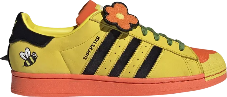 Кроссовки Adidas Melting Sadness x Superstar 'Bee with You Pack - Yellow', желтый
Кроссовки Adidas Melting Sadness x Superstar 'Bee with You Pack - Yellow', желтый