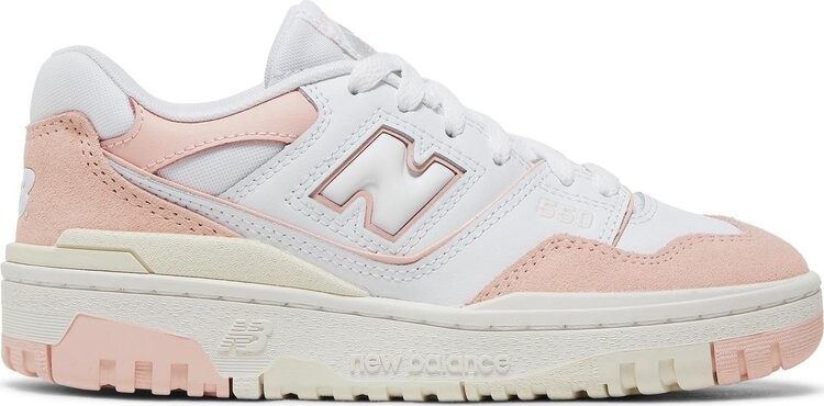 Кроссовки New Balance 550 Big Kid 'White Pink Sand', белый
Кроссовки New Balance 550 Big Kid 'White Pink Sand', белый