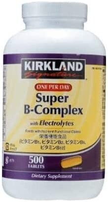 Комплекс витамин группы В Kirkland, 500 таблеток
Комплекс витамин группы В Kirkland, 500 таблеток