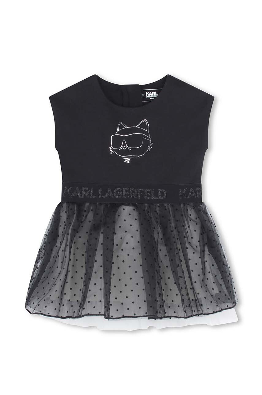 Платье для маленькой девочки Карла Лагерфельда Karl Lagerfeld, черный
Платье для маленькой девочки Карла Лагерфельда Karl Lagerfeld, черный