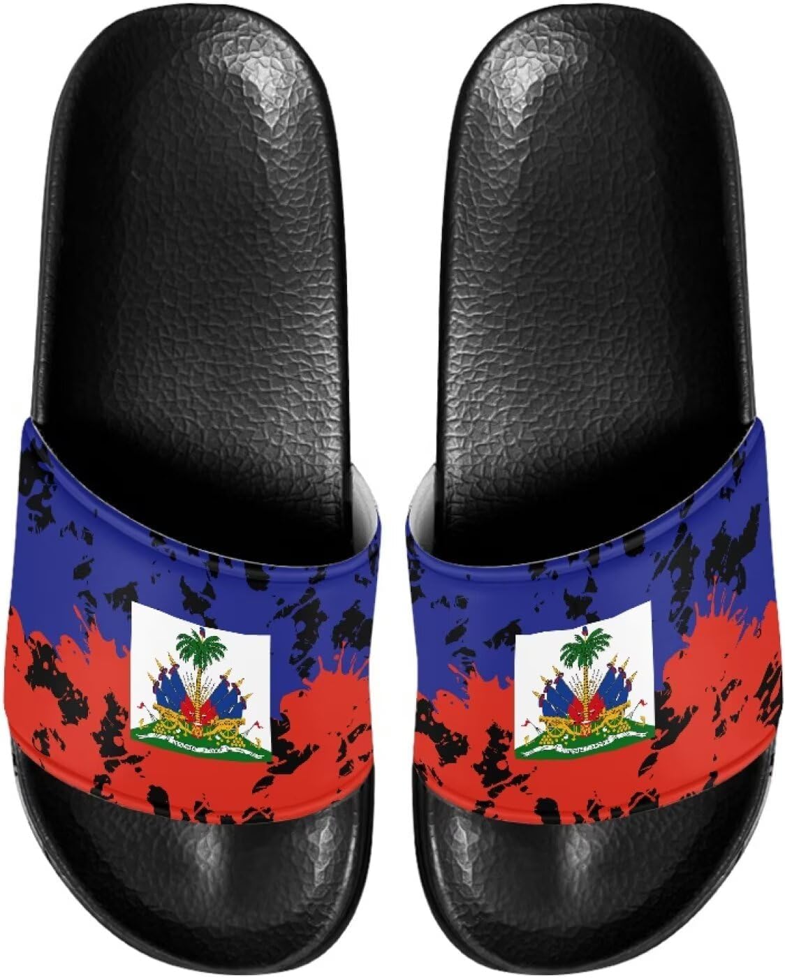 Мужские и женские шлепанцы Cugasmaru, тапочки, сандалии, нескользящие для улицы, пляжа и дома, Haiti Flag
Мужские и женские шлепанцы Cugasmaru, тапочки, сандалии, нескользящие для улицы, пляжа и дома, Haiti Flag