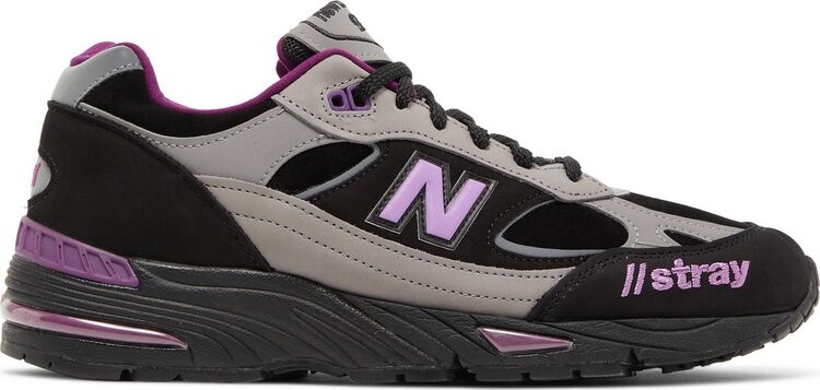 Кроссовки New Balance Stray Rats x 991 Made in England 'Black Purple', черный
Кроссовки New Balance Stray Rats x 991 Made in England 'Black Purple', черный