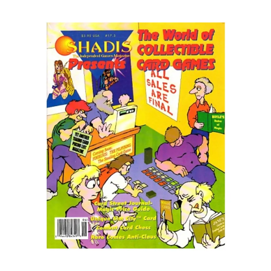 Журнал #17.5 "CCG Special, Knights of the Dinner Table Cover", Shadis Magazine
Журнал #17.5 "CCG Special, Knights of the Dinner Table Cover", Shadis Magazine