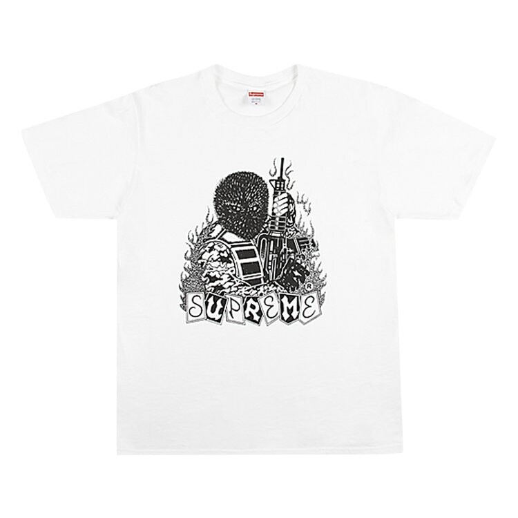 Футболка Supreme Mercenary Tee 'White', белый 
Футболка Supreme Mercenary Tee 'White', белый