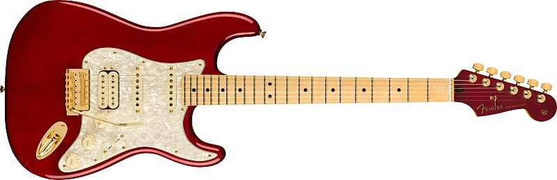 Fender Tash Sultana Stratocaster, кленовый гриф, прозрачная вишня - MX22012073 
Fender Tash Sultana Stratocaster, кленовый гриф, прозрачная вишня - MX22012073