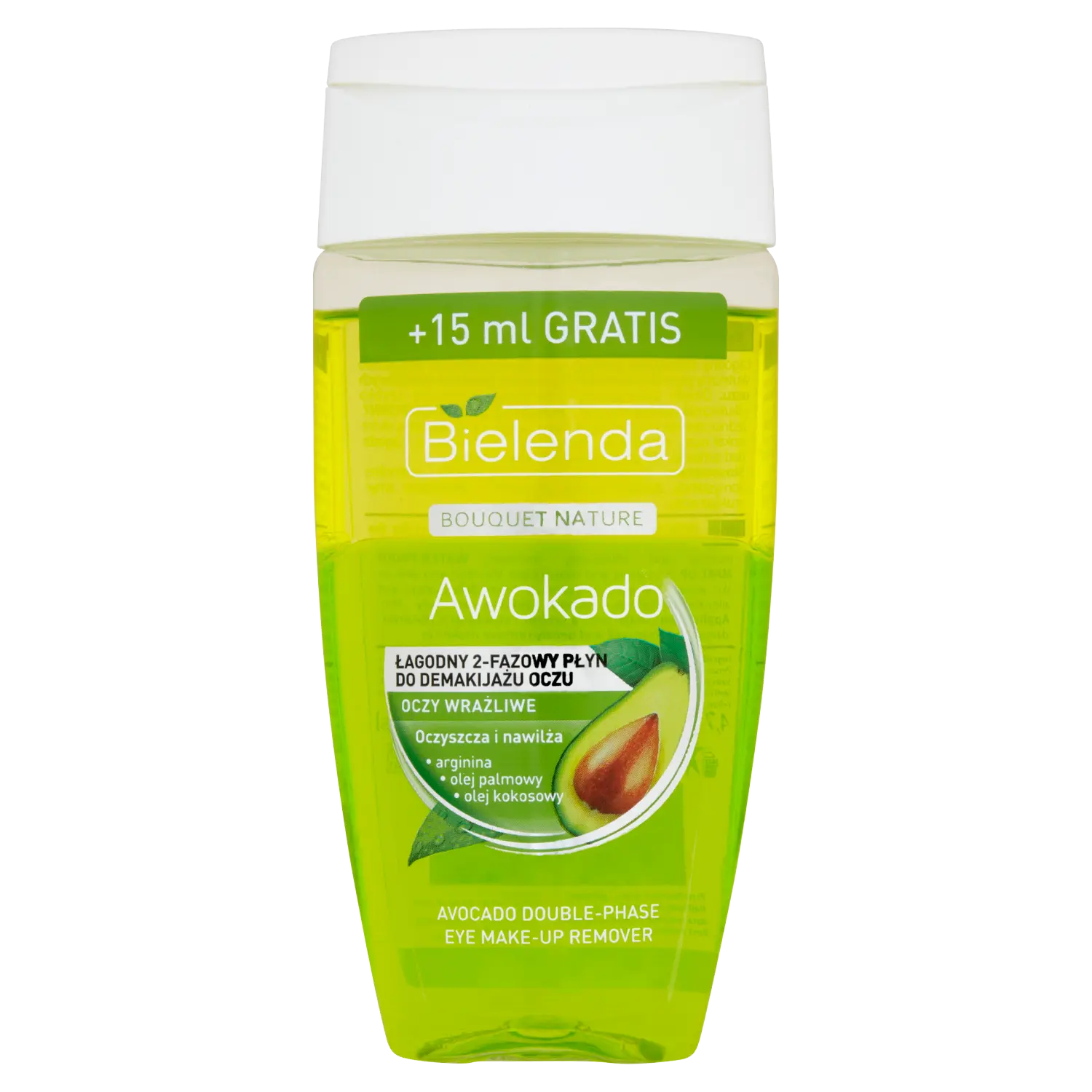 Bielenda Bouquet Nature Awokado мягкое двухфазное средство для снятия макияжа с глаз, 140 мл
Bielenda Bouquet Nature Awokado мягкое двухфазное средство для снятия макияжа с глаз, 140 мл
