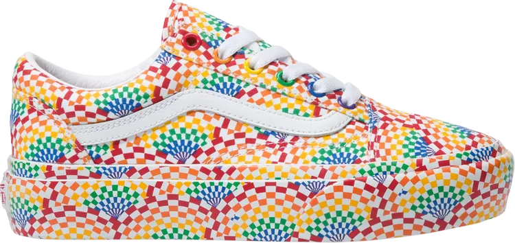 Кеды Vans Old Skool Platform Pride, разноцветный
Кеды Vans Old Skool Platform Pride, разноцветный
