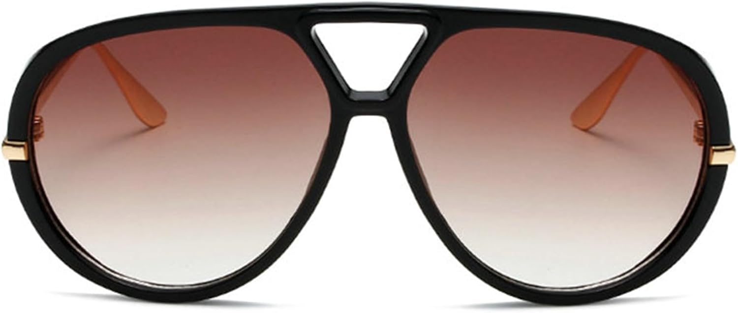 Женские солнцезащитные очки-пилот большого размера Helena, модные солнцезащитные очки с двойным лучом и градиентной защитой от УФ-излучения UV400, мужские модные овальные солнцезащитные очки, C4
Женские солнцезащитные очки-пилот большого размера Helena, модные солнцезащитные очки с двойным лучом и градиентной защитой от УФ-излучения UV400, мужские модные овальные солнцезащитные очки, C4