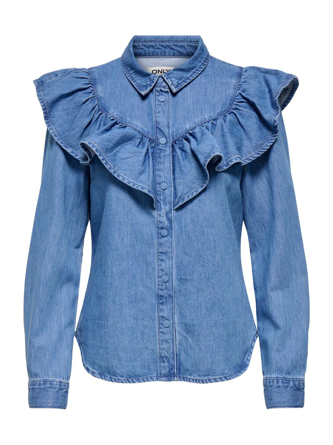 ONLY Блуза 'ONLINDIGO' в синем дениме
ONLY Блуза 'ONLINDIGO' в синем дениме