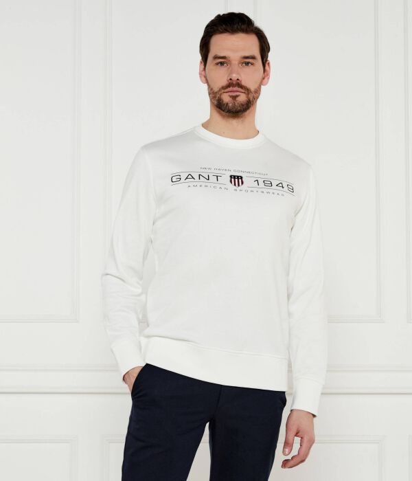 Графический свитер Regular fit Gant, бежевый
Графический свитер Regular fit Gant, бежевый