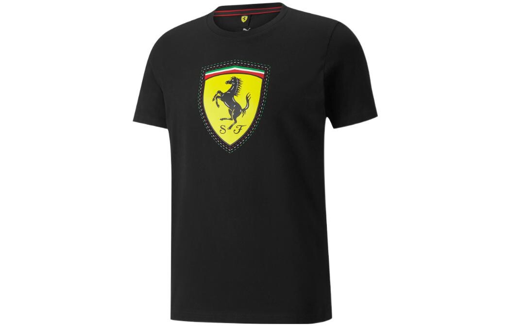 Футболка мужская черная Puma, черный 
Футболка мужская черная Puma, черный