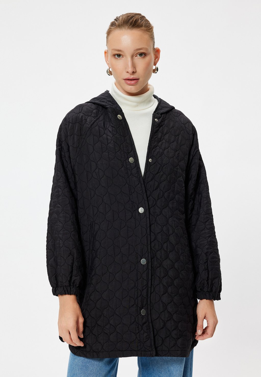 Зимнее пальто QUILTED Koton, черный
Зимнее пальто QUILTED Koton, черный