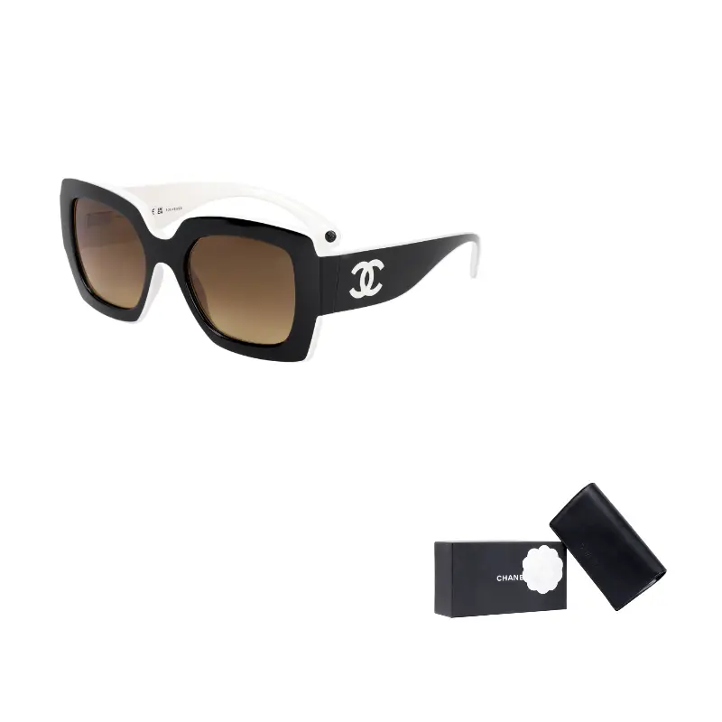 CHANEL Неправильной формы солнцезащитные очки унисекс черные, Black
CHANEL Неправильной формы солнцезащитные очки унисекс черные, Black