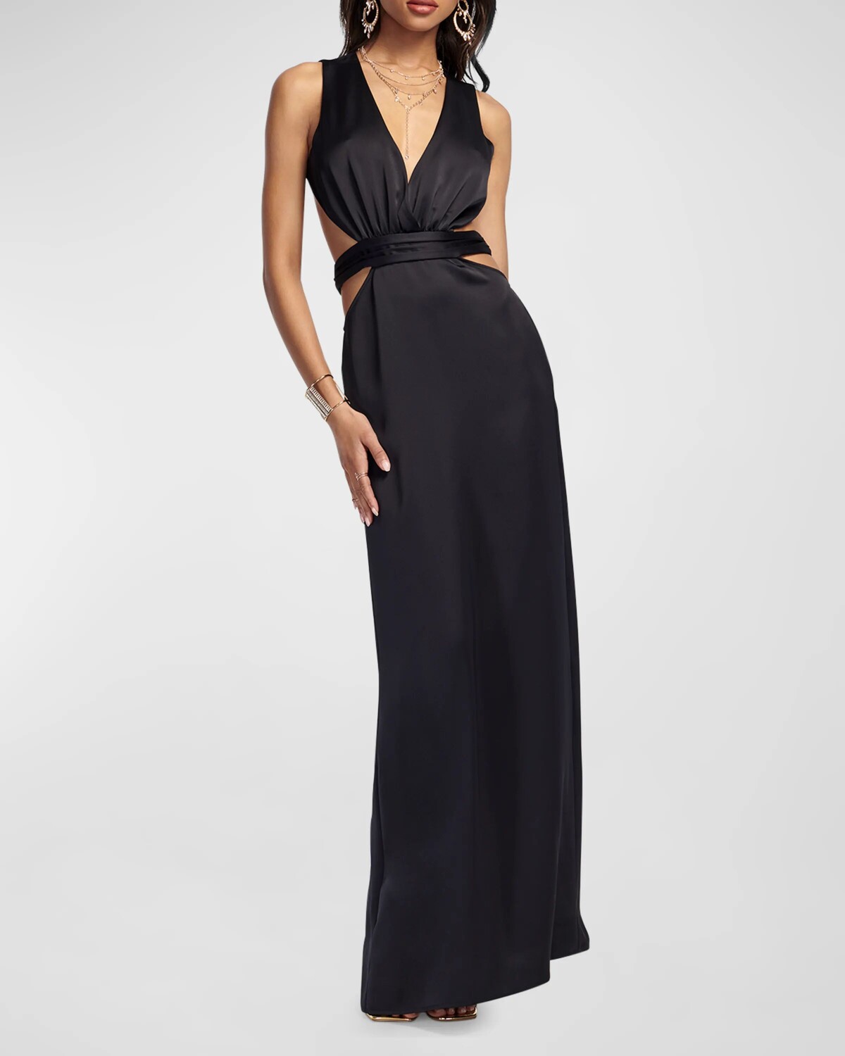 Миланское платье ампир с открытой спиной Ramy Brook, цвет Black
Миланское платье ампир с открытой спиной Ramy Brook, цвет Black