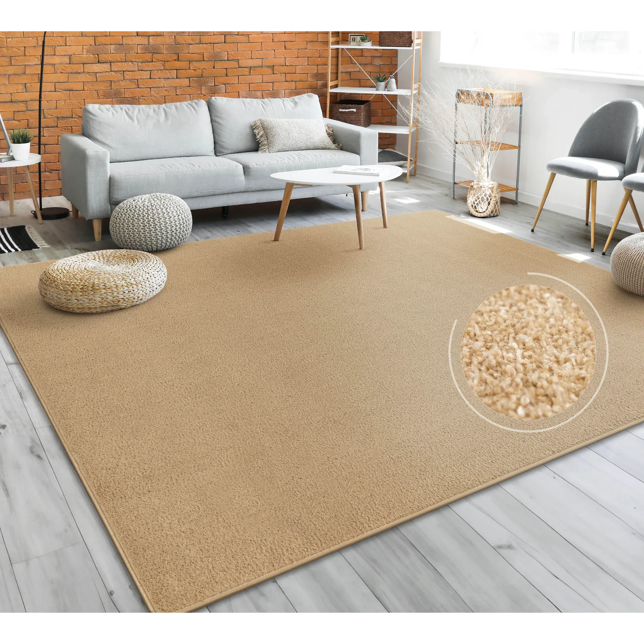 Ковер Paco Home «Porto 890», прямоугольный, высота 13 мм, короткий ворс, однотонный, идеально подходит для гостиной и спальни, цвет goldfarben
Ковер Paco Home «Porto 890», прямоугольный, высота 13 мм, короткий ворс, однотонный, идеально подходит для гостиной и спальни, цвет goldfarben