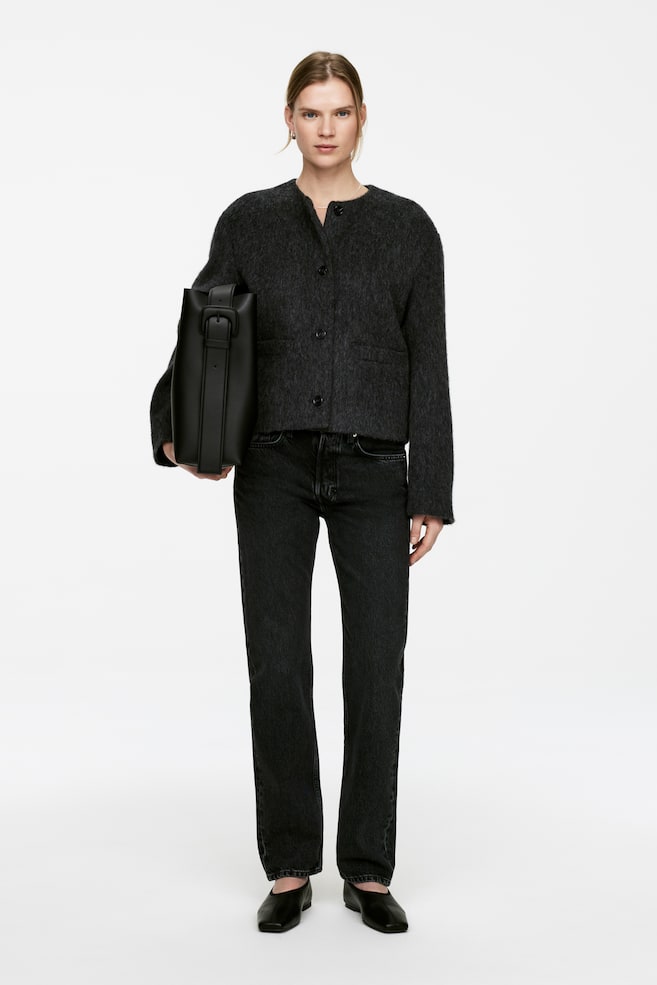 Куртка из смесовой шерсти с начесом Arket, серый
Куртка из смесовой шерсти с начесом Arket, серый