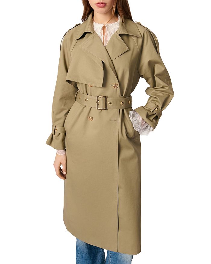 Пальто с поясом Maje, коричневый/бежевый
Пальто с поясом Maje, коричневый/бежевый