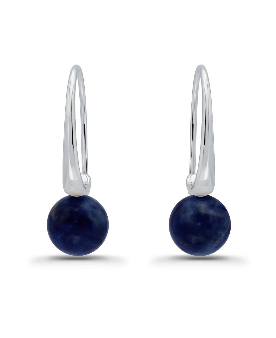 Серебряные серьги-крючки с жесткой застежкой Macy's, Silver/Sodalite
Серебряные серьги-крючки с жесткой застежкой Macy's, Silver/Sodalite