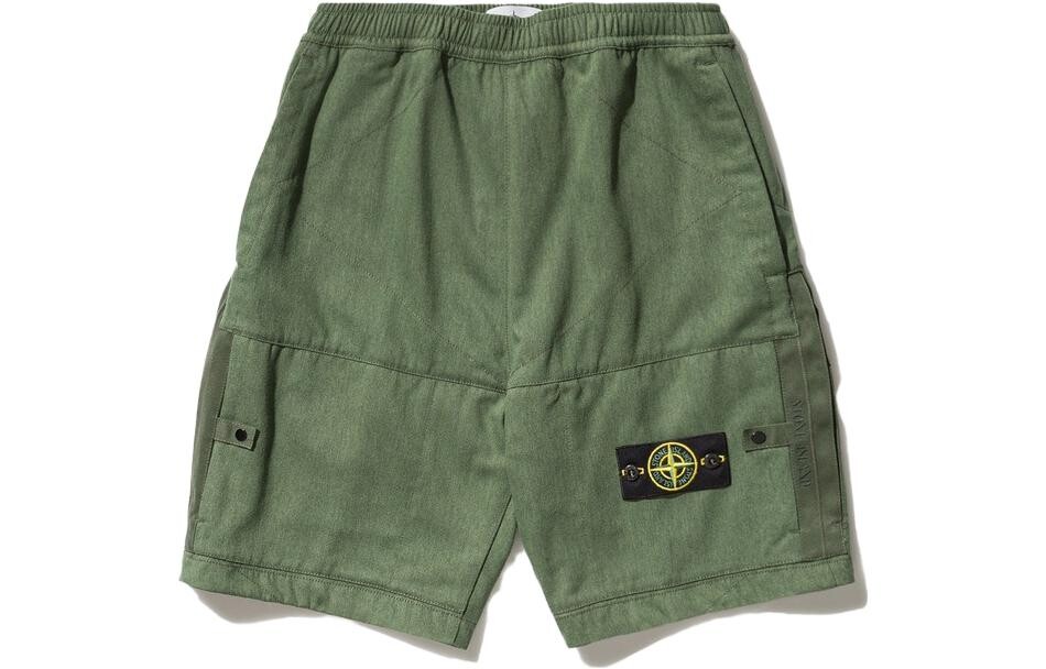 Повседневные шорты мужские оливково-зеленые Stone Island, оливково-зеленый
Повседневные шорты мужские оливково-зеленые Stone Island, оливково-зеленый