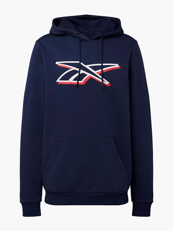 Толстовка с капюшоном Reebok, темно-синий
Толстовка с капюшоном Reebok, темно-синий