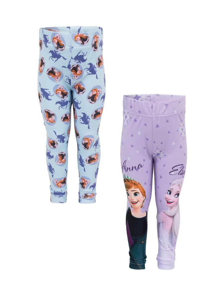 Леггинсы для девочек, набор из 2 пар с рисунком Анны и Эльзы, разноцветные Disney Frozen
Леггинсы для девочек, набор из 2 пар с рисунком Анны и Эльзы, разноцветные Disney Frozen