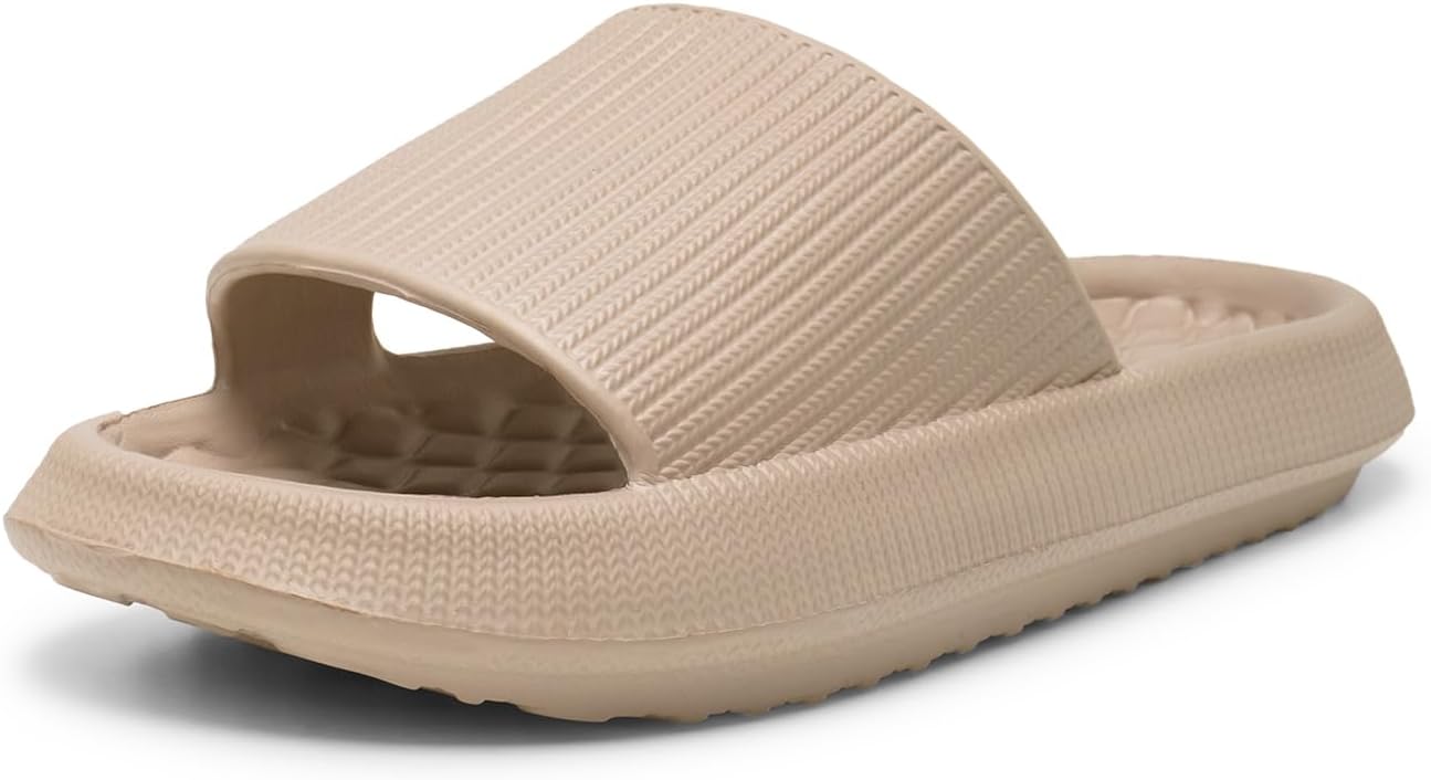 Тапочки Alexis Leroy для женщин и мужчин, слайдеры-облака, душевые сандалии, домашняя обувь, противоскользящие, удобные, с упругой толстой подошвой, коричневый
Тапочки Alexis Leroy для женщин и мужчин, слайдеры-облака, душевые сандалии, домашняя обувь, противоскользящие, удобные, с упругой толстой подошвой, коричневый