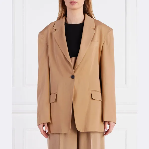 Элегантная куртка оверсайз Agura Hugo, бежевый
Элегантная куртка оверсайз Agura Hugo, бежевый