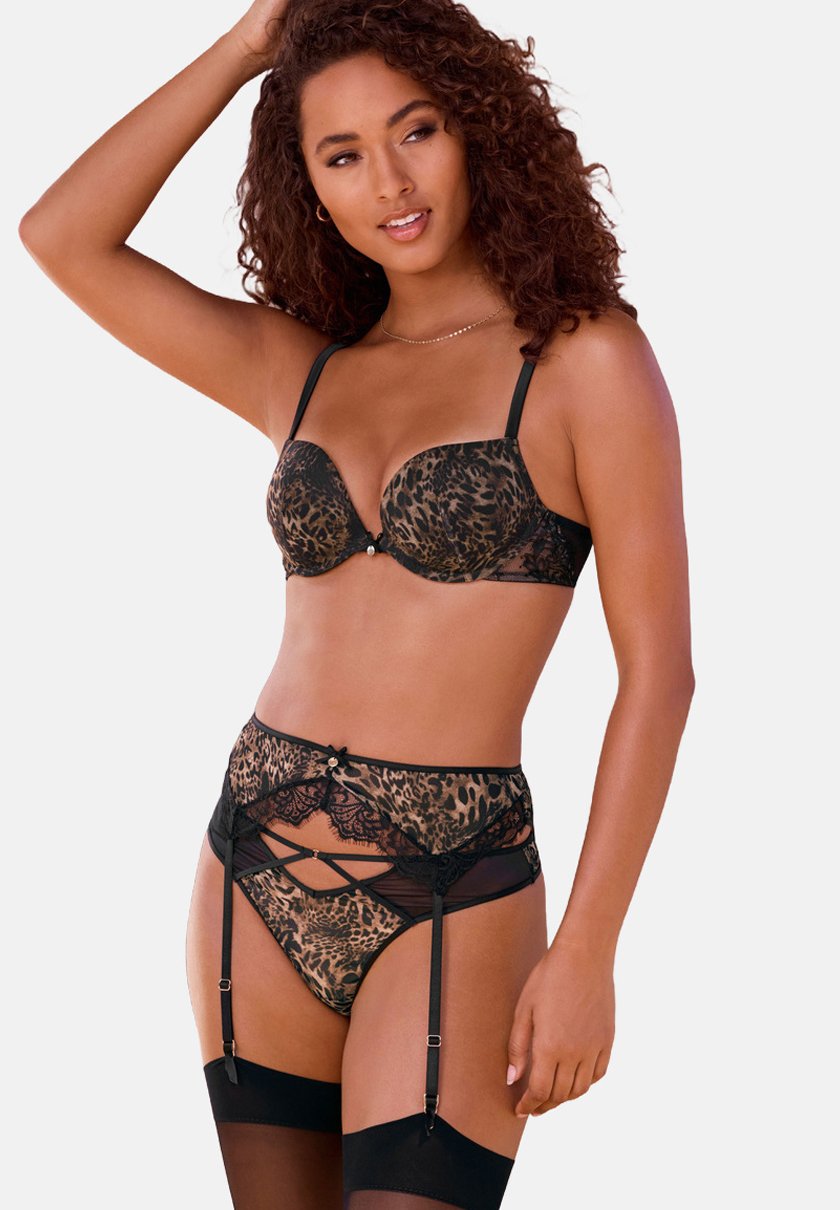 Бюстгальтер LASCANA Push-up bra, Leo Bedruckt/Brown
Бюстгальтер LASCANA Push-up bra, Leo Bedruckt/Brown