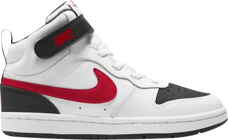 Кроссовки Nike Court Borough Mid 2 PSV 'White Black University Red', белый
Кроссовки Nike Court Borough Mid 2 PSV 'White Black University Red', белый