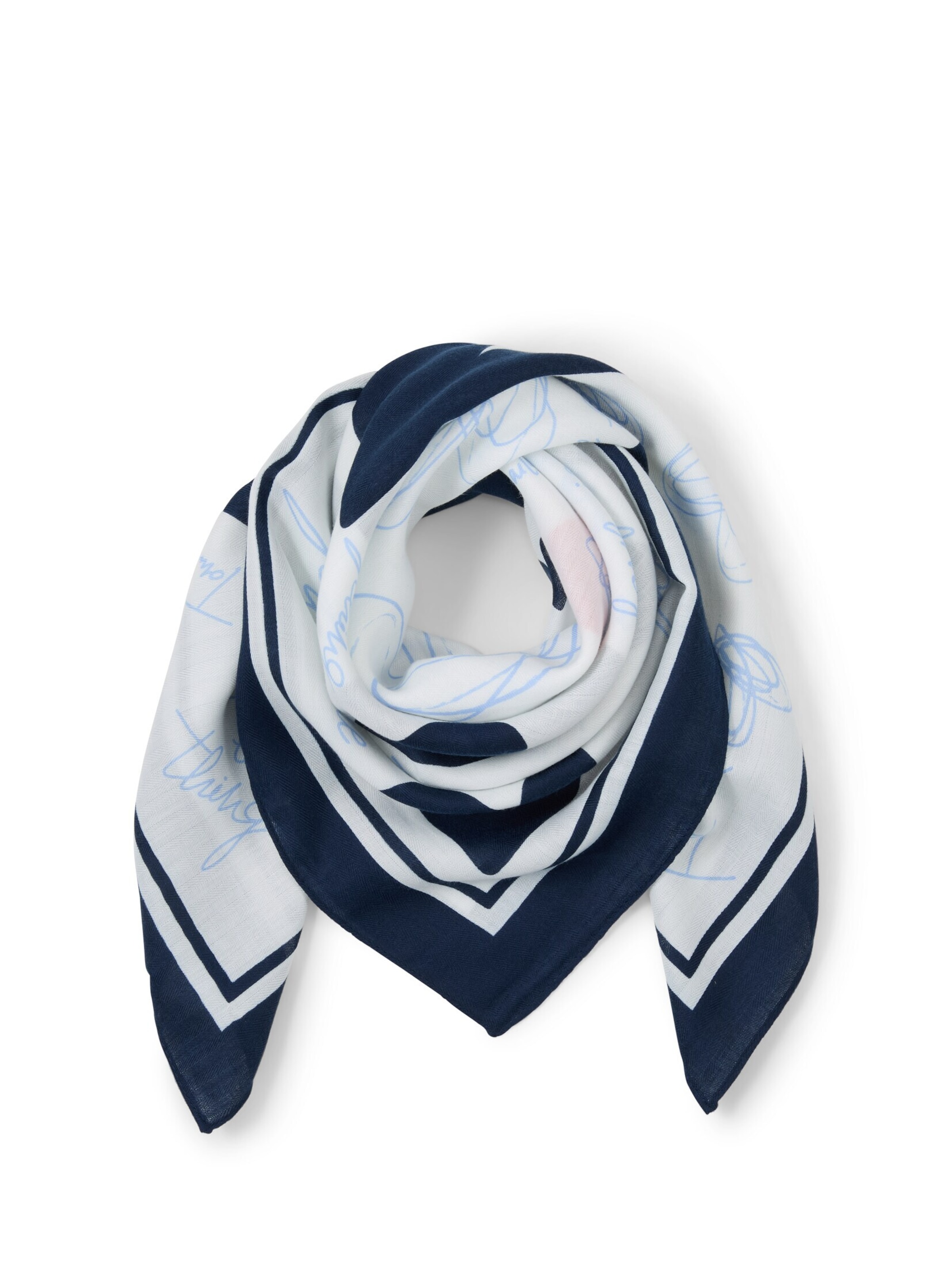 TOM TAILOR Платок в цветах Navy и Sky Blue
TOM TAILOR Платок в цветах Navy и Sky Blue