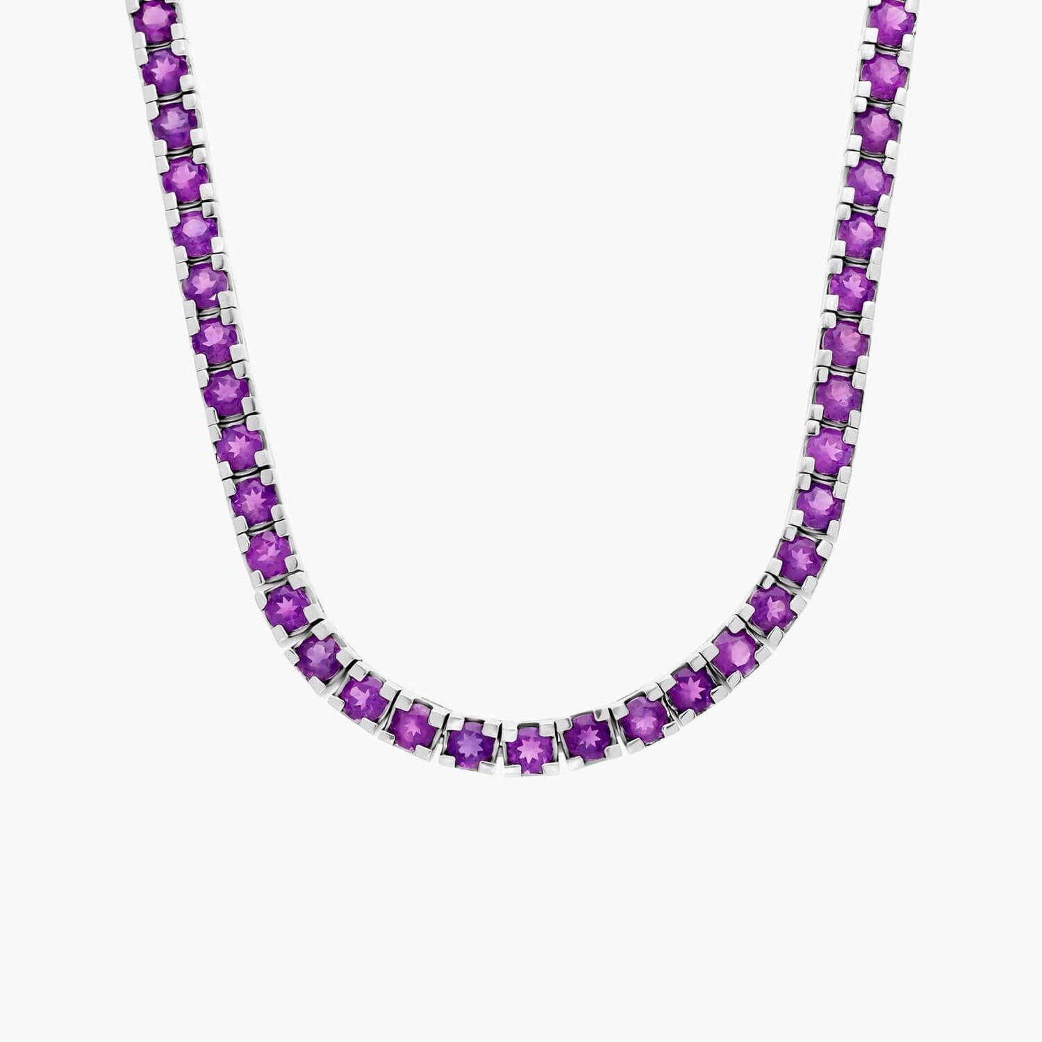 Ожерелье «Вечность» с аметистом из стерлингового серебра (3 мм) Blue Nile
Ожерелье «Вечность» с аметистом из стерлингового серебра (3 мм) Blue Nile