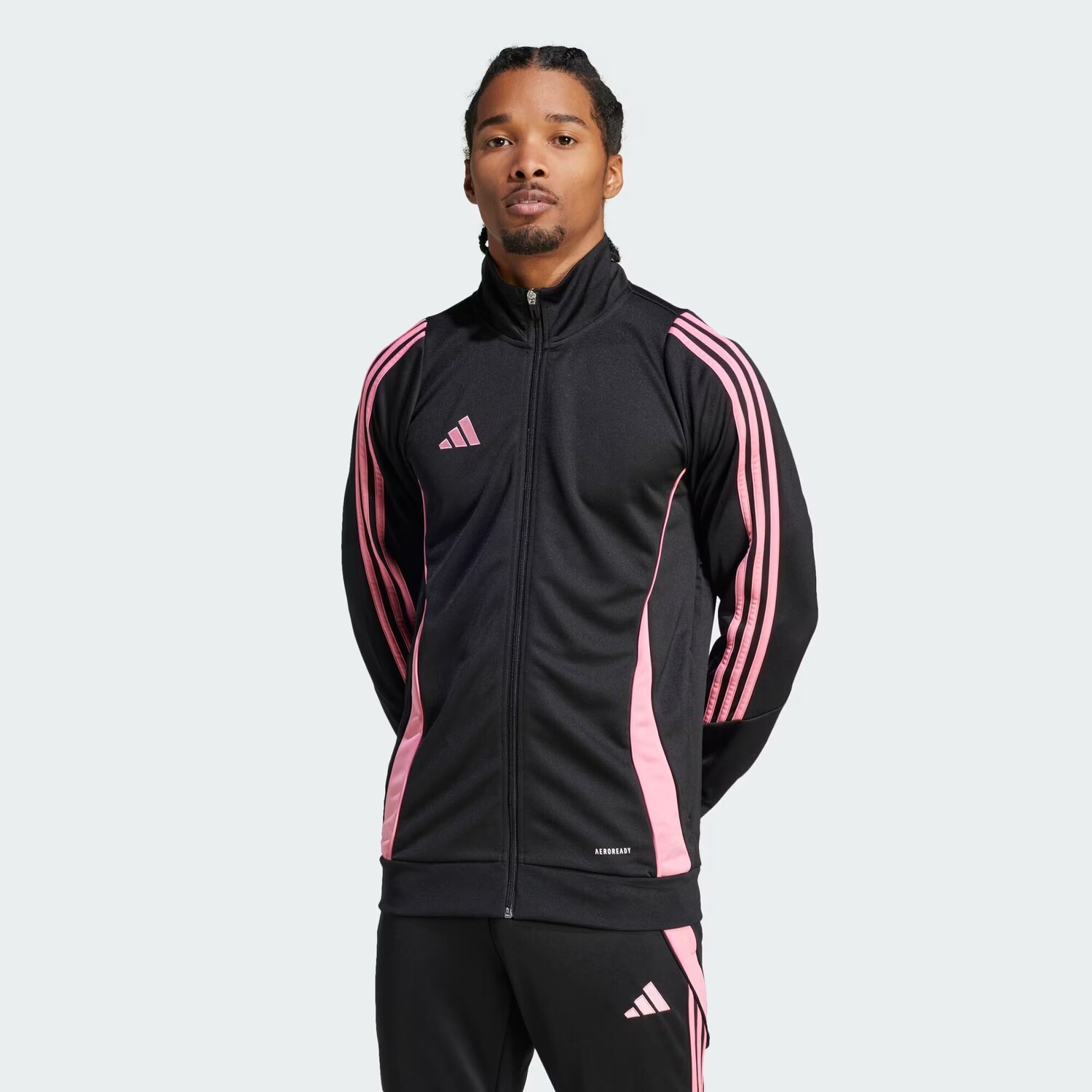 Тренировочная куртка Tiro 24 Adidas, цвет Black/Easy Pink
Тренировочная куртка Tiro 24 Adidas, цвет Black/Easy Pink