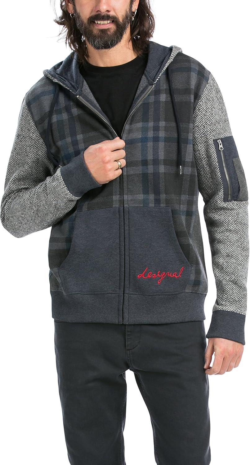 Мужская толстовка Desigual SWEATESTAMPADA, черный
Мужская толстовка Desigual SWEATESTAMPADA, черный