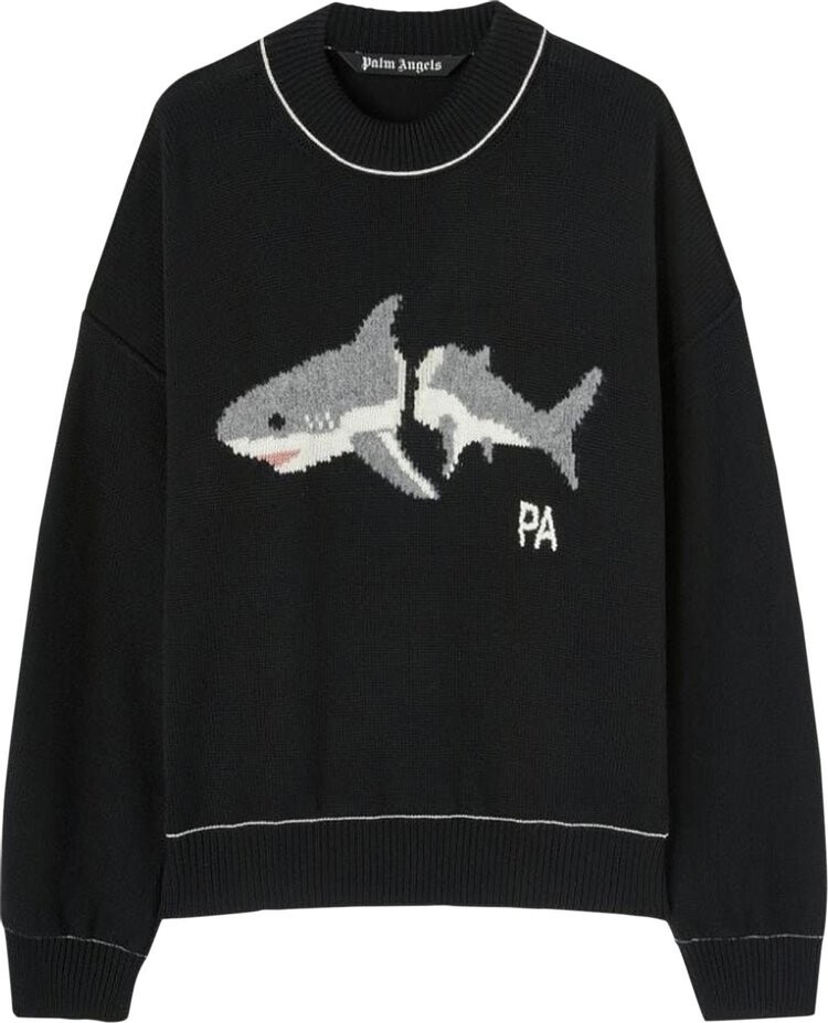 Свитер Palm Angels Shark Sweater 'Black', черный
Свитер Palm Angels Shark Sweater 'Black', черный
