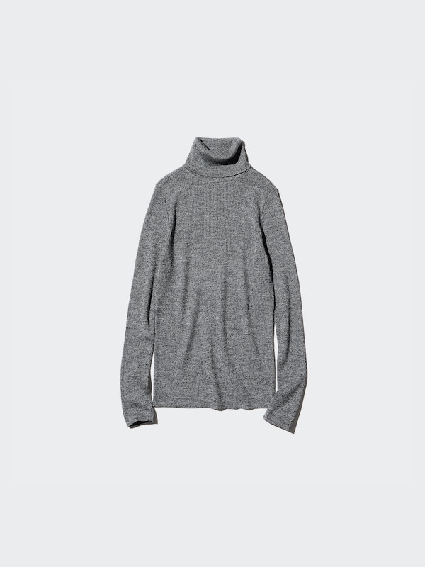 Рифленый свитер-водолазка из 100% мериноса Uniqlo, 06 grey
Рифленый свитер-водолазка из 100% мериноса Uniqlo, 06 grey