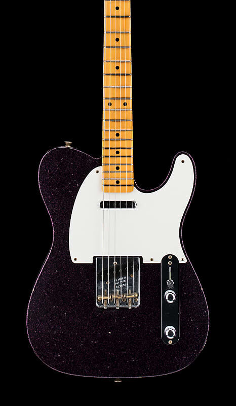 Fender Custom Shop Tomatillo Telecaster Journeyman Relic - Super Faded/Aged Magenta Sparkle #25806
Fender Custom Shop Tomatillo Telecaster Journeyman Relic - Super Faded/Aged Magenta Sparkle #25806