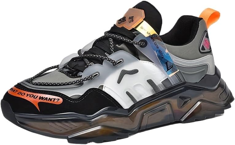 Мужские кроссовки Azttoztto с амортизацией - дышащая спортивная обувь для бега, баскетбола и занятий в тренажерном зале, серый
Мужские кроссовки Azttoztto с амортизацией - дышащая спортивная обувь для бега, баскетбола и занятий в тренажерном зале, серый