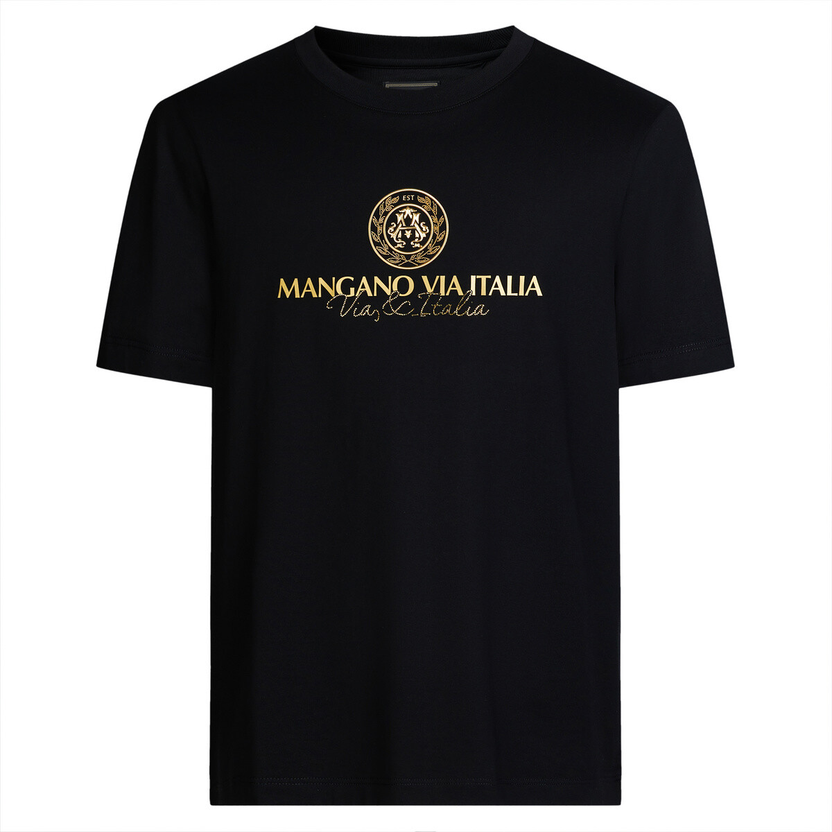 Футболка мужская черная Mangano, черный
Футболка мужская черная Mangano, черный