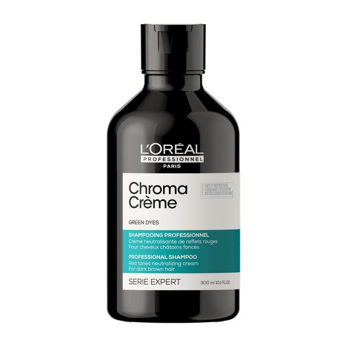 Шампунь Chroma Crème Champú neutralizante de tonos rojizos L'Oréal Professionnel, 300
Шампунь Chroma Crème Champú neutralizante de tonos rojizos L'Oréal Professionnel, 300
